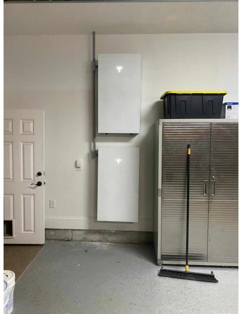 Tesla solar power storage