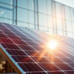 can solar panels charge through glass