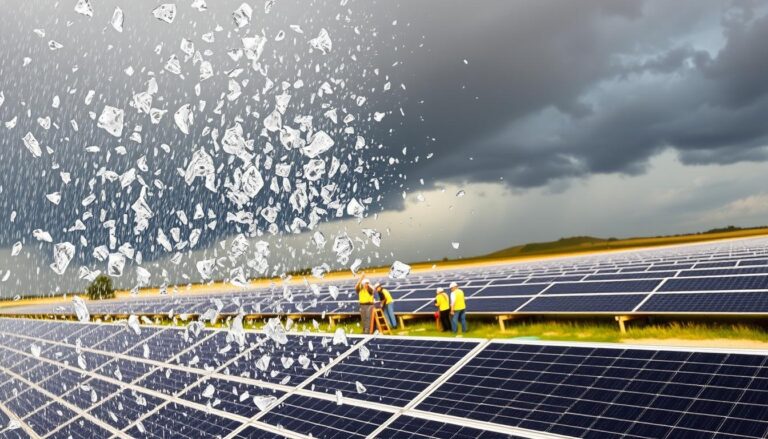 protect solar panels from hail