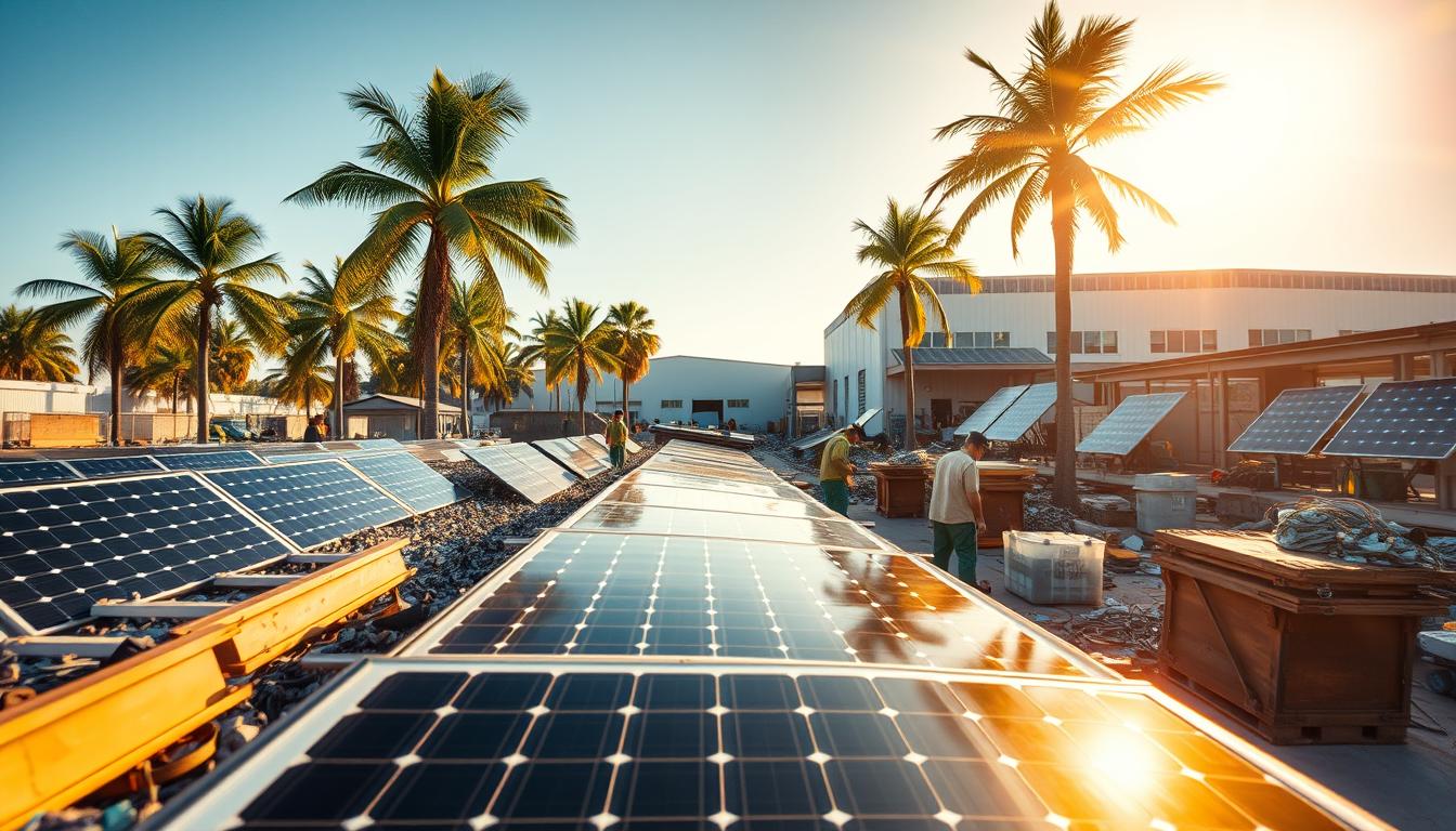 recycle solar panels florida