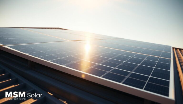 solar panels metal roof