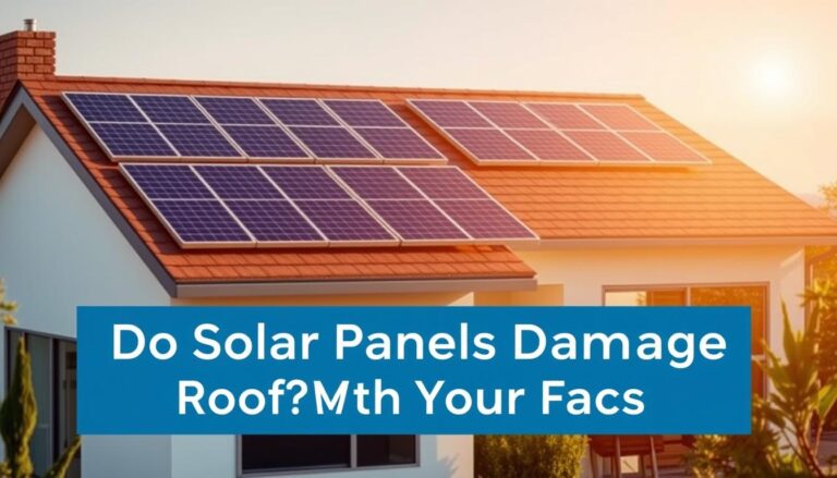 will solar panels damage my roof