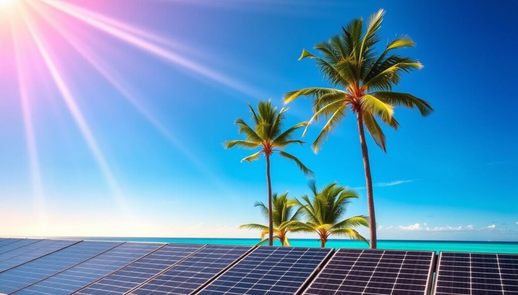 High-efficiency solar panels installation Panama City Beach_FL.