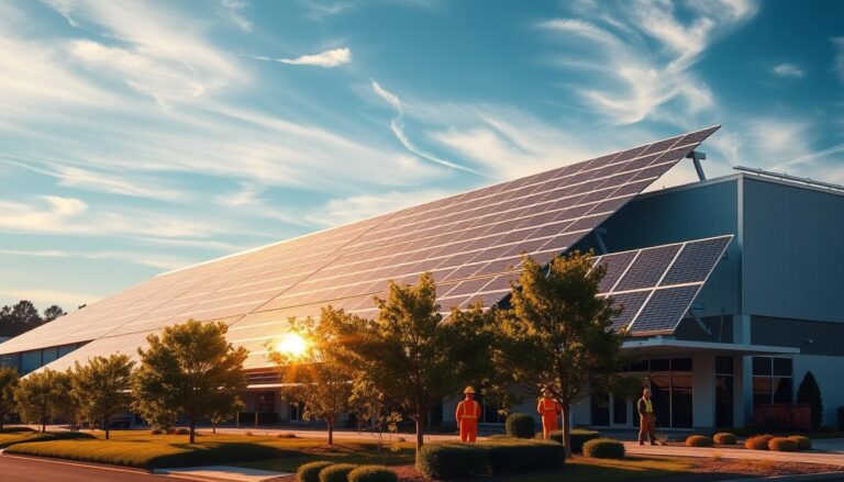 Solar panels installation by MSM Solar LLC.