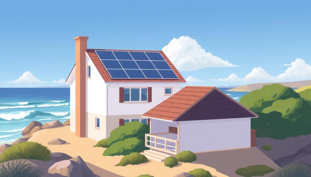 residential solar installation Seaside Florida