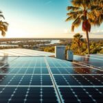 solar energy installation