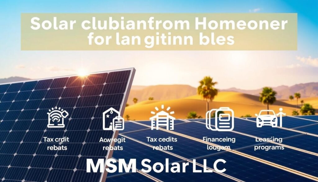 solar incentives and financing