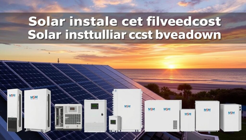 solar installation costs