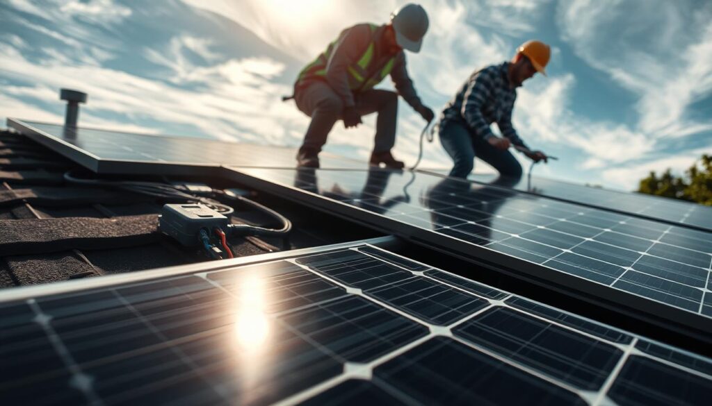 solar installation process solar installation process