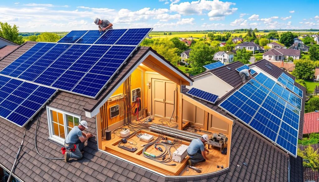 solar installation process