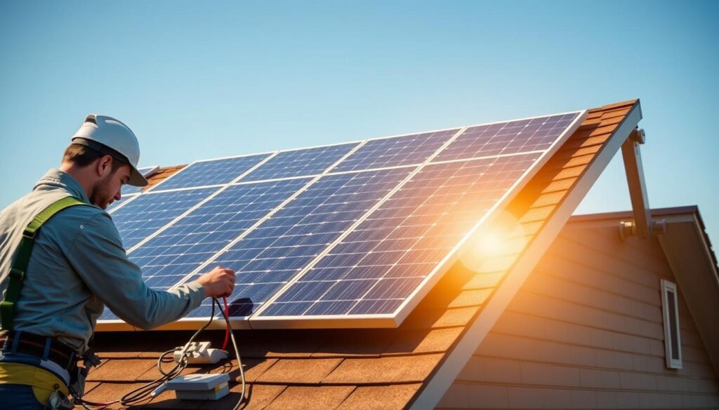 solar panel installation solar panel installation