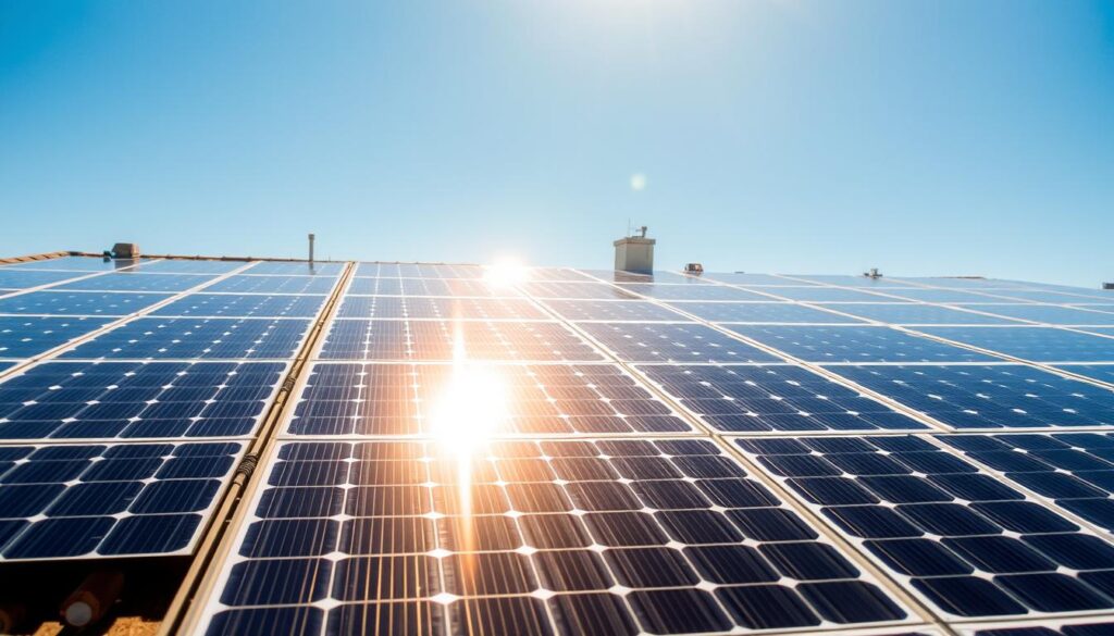 solar panel installation