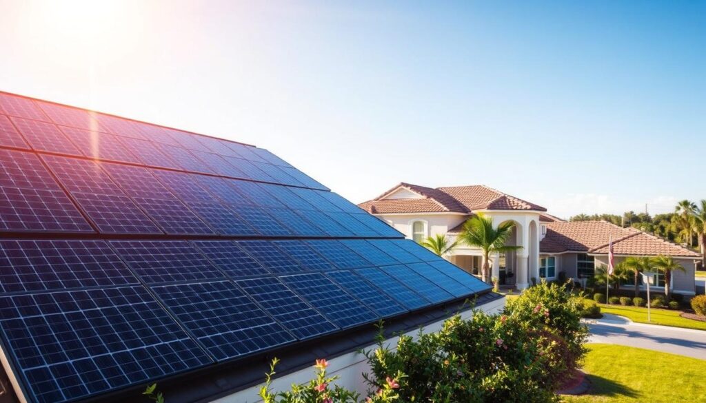 solar panel installation