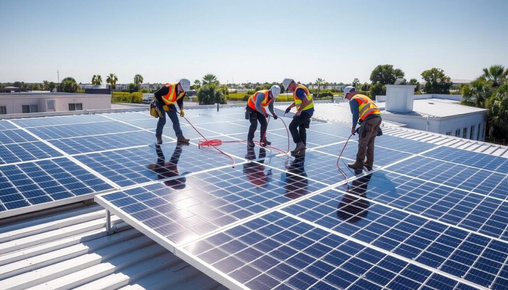 solar panel installation process Niceville