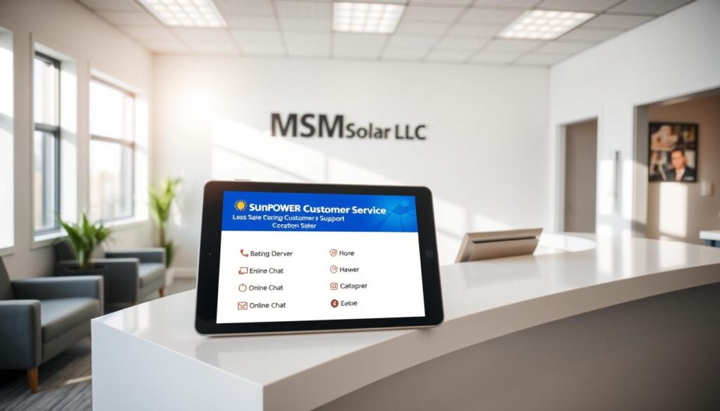 SunPower customer service contact options