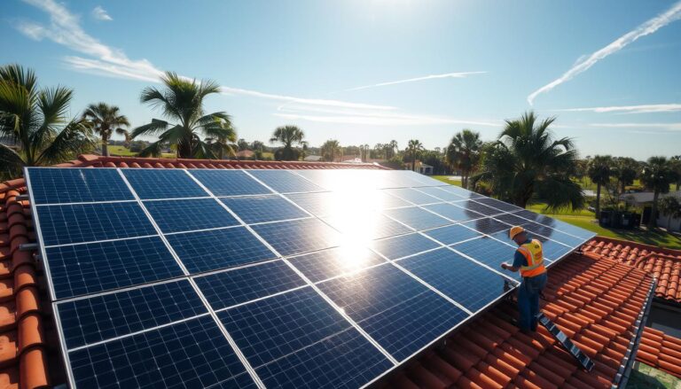 free roof replacement with solar panels