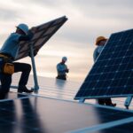 professional solar panel installation