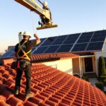 roof protection during solar panel installation
