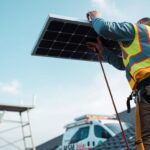 safety during solar panel removal