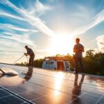 solar panel cleaning service