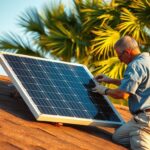 solar panel repair