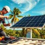 solar panel repair near me