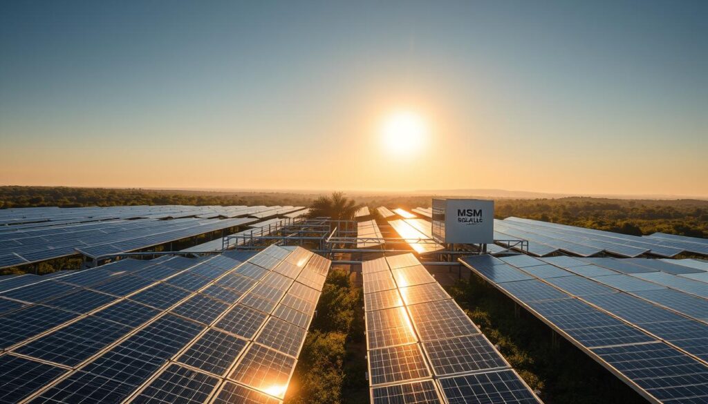 solar system installation